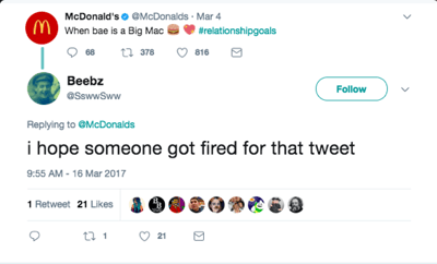 McDonald's Social Example