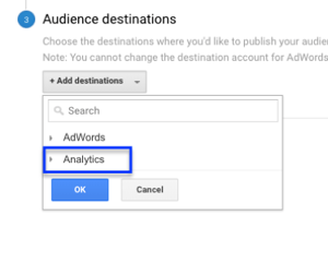 audience destinations