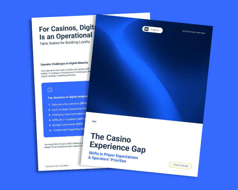 The casino experience gap report